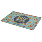 Funny Liebe Triangle Retro Italienische Pizza Must Schneidebrett (Ecke)