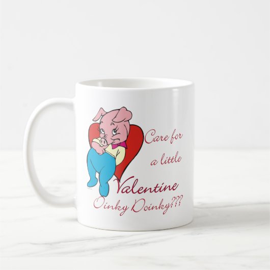 Funny Liebe Valentine Kaffeetasse (Links)