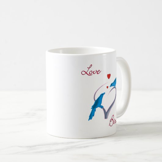 Funny Liebe Valentine Kaffeetasse (VorderseiteRechts)
