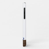 Funny Liebe Weinglas und Flasche Maßgeschneidert Case-Mate iPhone Hülle (Hinten/Links)