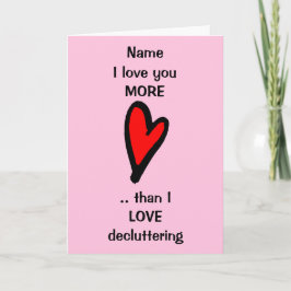 Funny Liebe you Mehr Valentinstag Karte