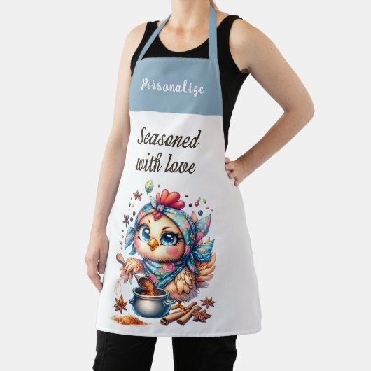 Funny Liebe Zitat Niedliches Hühnchenkochen Schürze (InSitu)