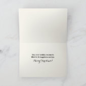 Funny lieber nicht geben Nutcracker Niedlich Weihn Karte (Innenseite)