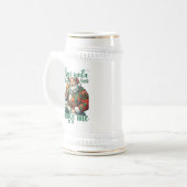 Funny lieber Weihbier Bierglas (Vorderseite Links)
