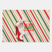 Funny Lieber Weihnachten Ich war ein schmutziges Z Geschenkpapier Set (Vorderseite)