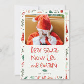 Funny Lieber Weihnachten Weihnachten Foto (Vorderseite)