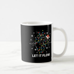 Funny Ließ es fließt Anatomie Herz Herz Herz Nurse Kaffeetasse