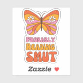 Funny liest wahrscheinlich Smut Aufkleber (Blatt)