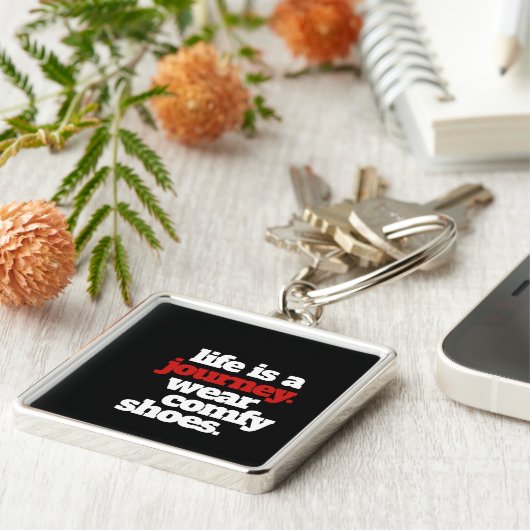 Funny Life ist eine Reise ... Schlüsselanhänger (Seite)