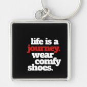 Funny Life ist eine Reise ... Schlüsselanhänger (Vorne)