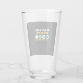 Funny Life mit Dackel Hund Glas (Rückseite)