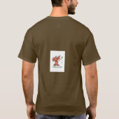 Funny Life Quote Surface Cool Insider Eichhörnchen T-Shirt (Rückseite)