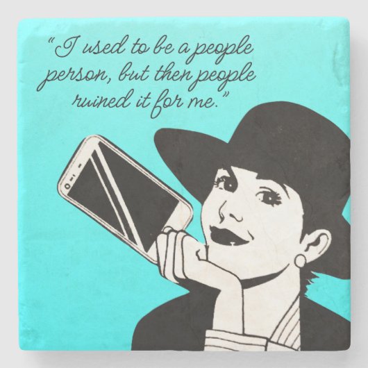 Funny Life Zitat Friend Game Night Geschenk Steinuntersetzer (Vorderseite)