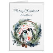 Funny Lighthearted Thinking You Niedlich Dog (Vorne)