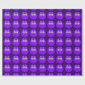 Funny Lila Geschenkpapier (Flach)