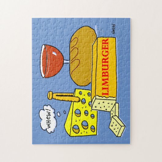 Funny Limburger Cartoon Puzzle (Vertikal)