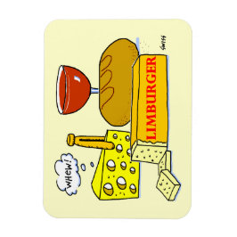 Funny Limburger Käse Cartoon Große Magnet