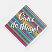 Funny Lime With Sombrero Party Serviette (Ecke)