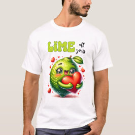 Funny Limon All Yours Punny Valentine T-Shirt