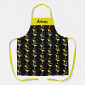 Funny Limoncello Spirit Drink Repeat Design Schürze (Vorderseite)