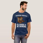 Funny Line Tanz Männer Frauen Country Line T-Shirt (Vorne ganz)