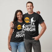 Funny Lineman Design wird bezahlt für High zu werd T-Shirt (Unisex)