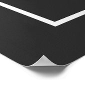 Funny Lineman Stundensatz Poster (Ecke)