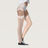 Funny Lingerie Leggings Strumpfs Kostümzüchter (Rechts)