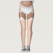 Funny Lingerie Leggings Strumpfs Kostümzüchter (Vorderseite)