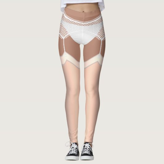 Funny Lingerie Leggings Strumpfs Kostümzüchter (Vorderseite)