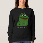 Funny Linux Meme Tux Sudo rm rf für Linux System Sweatshirt (Vorderseite)