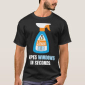 Funny Linux Windows Cleaner Classic T - Shirt (Vorderseite)