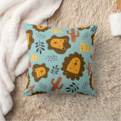 Funny Lion Cushion Kissen (Decke)