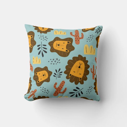 Funny Lion Cushion Kissen (Vorderseite)
