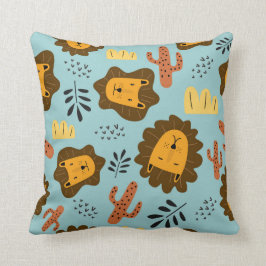 Funny Lion Cushion Kissen