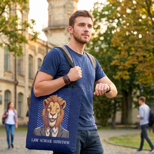 Funny Lion Geschenk für Anwälte der Juristen Tasche