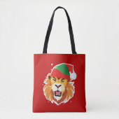 Funny Lion Safari Tiere Weihnachtskostüm Tasche (Vorderseite)