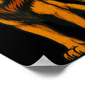 Funny Lion Sungles 67 Six Seven Meme  Poster (Ecke)