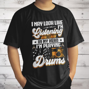 Funny Listening in meinem Kopf Ich spiele meine Tr T-Shirt