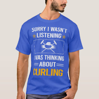 Funny Listing Curling T-Shirt