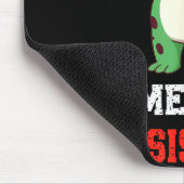Funny Litical Frog Christmas Merry Resistmas 2025  Mousepad (Ecke)