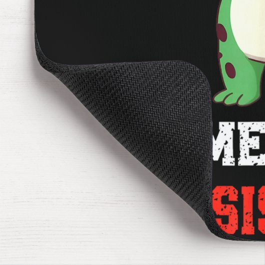 Funny Litical Frog Christmas Merry Resistmas 2025  Mousepad (Ecke)