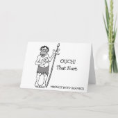 Funny Litlow Fellow Geburtstagskarte Karte (Rückseite)