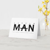 Funny Litman Newborn Baby Herzlichen Glückwunsch Karte (Gelbe Blume)