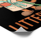 Funny Litter’s Full Cat Parody Litter’s Full Funny Poster (Ecke)