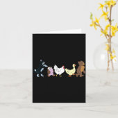 Funny Little Bear Birthday Graphic Y2k Bears Lover Karte (Gelbe Blume)