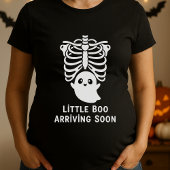 Funny Little Boo Ankunft bald Mutterschafts Hallow T-Shirt