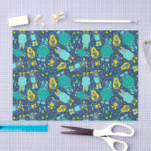 Funny Little Cartoon Monsters Boys Birthday