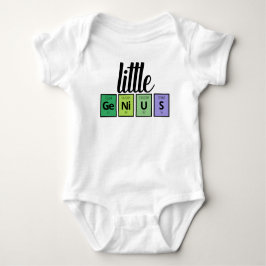 Funny Little GeNiUS Periodic Table Element Symbols Baby Strampler