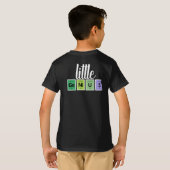 Funny Little GeNiUS Periodic Table Element Symbols T-Shirt (Schwarz voll)
